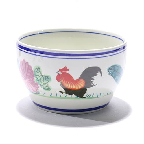 Rooster Series Steam Soup Bowl Without Cover 6.5"