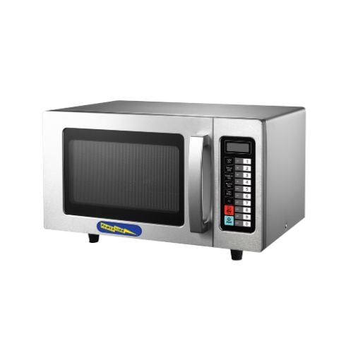Powerline Commercial Microwave Oven With 10 Programmable Menu L43.1xW51.1xH31.1cm, 1000W, 25L, 230V/50Hz, 1-Phase, ==1 Year Warranty==