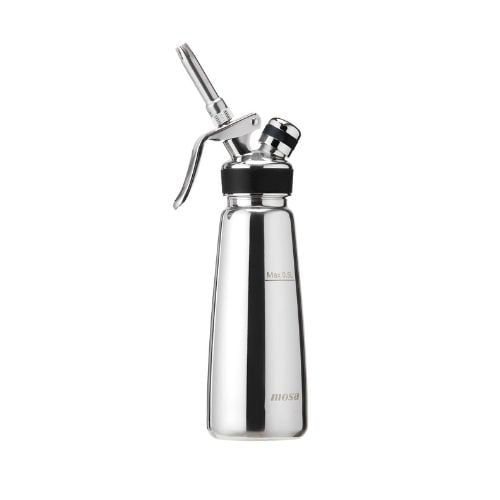 Mosa Stainless Steel Cream Whipper, 0.5L
