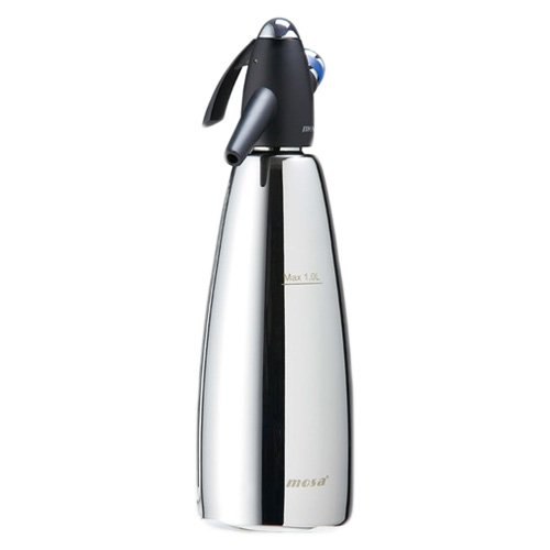 STAINLESS STEEL SODA SIPHON WITH HEAD SET