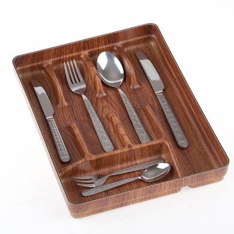 Evelin 5 Compartment Cutlery Tray L26 x W34 x H4.5cm