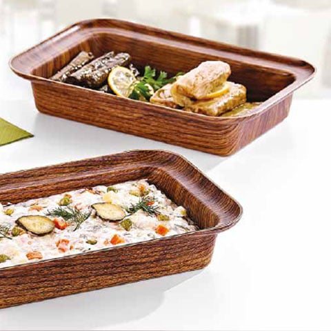 Evelin Buffet Food Pan L18 x W28 x H5.5cm