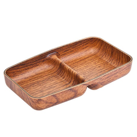 Evelin 2 Compartment Condiments Dish  L10 x 17.5 x H2.5cm