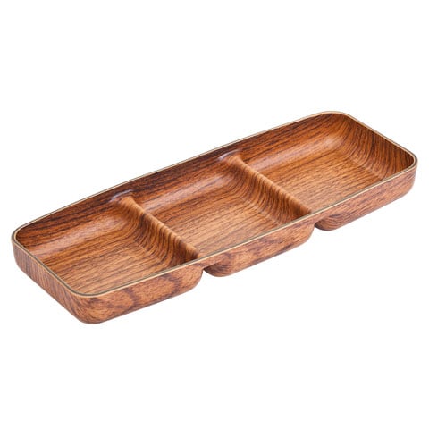 Evelin 3 Compartment Condiments Dish L10 x W26 x H2.7cm