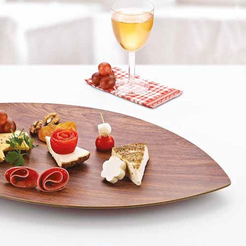 Evelin Leaf Tray L25 x W45cm