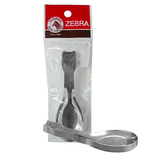 Zebra Stainless Steel Kiddy Spoon L10.4xW3.3cm