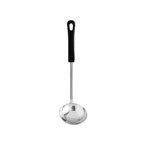 Zebra Stainless Steel Chinese Ladle 3, Bakelite Handle