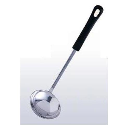 Zebra Stainless Steel Chinese Ladle 4", Bakelite Handle