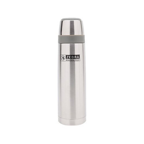 Zebra Stainless Steel Vacuum Flask 1.0L, Prima Ii