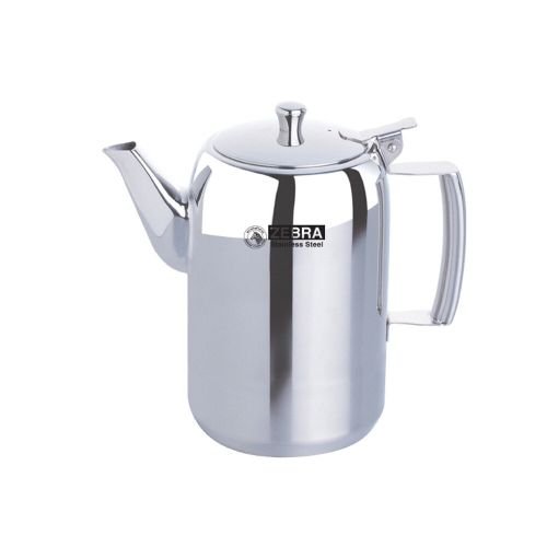 Zebra Stainless Steel Teapot (Induction Usable), 2.5Ltr