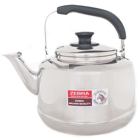 Zebra Stainless Steel Whistle Kettle 7.5L,Classic