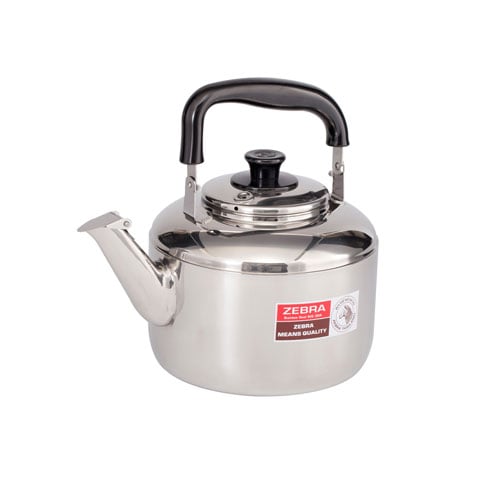 Zebra Stainless Steel Whistling Kettle 3L, Century Plus