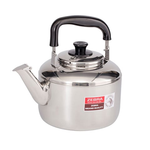 Zebra Stainless Steel Whistling Kettle 4.5L, Century Plus