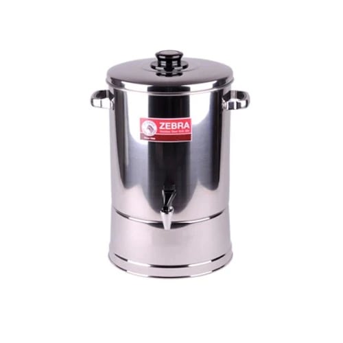 Zebra Stainless Steel Water Cooler 22cm, 8.7 Ltr