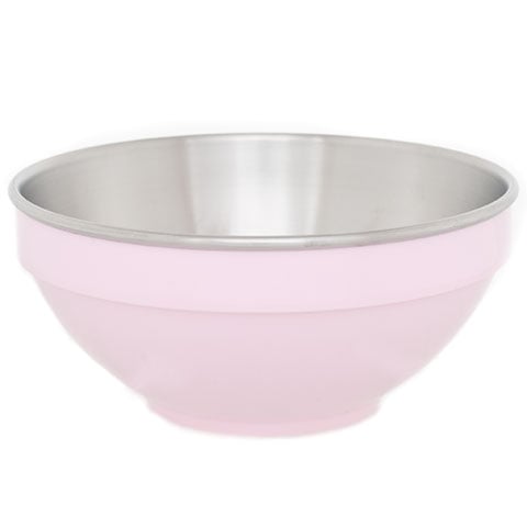 Zebra Stainless Steel Colour Bowl 15cm, Pink