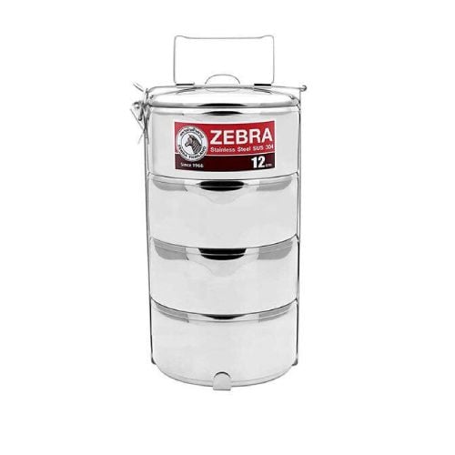 Zebra Stainless Steel Food Carrier 12X4