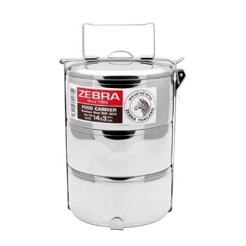 Zebra Stainless Steel Food Carrier 14X3