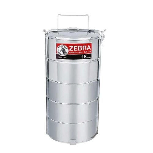 Zebra Stainless Steel Food Carrier 18X5