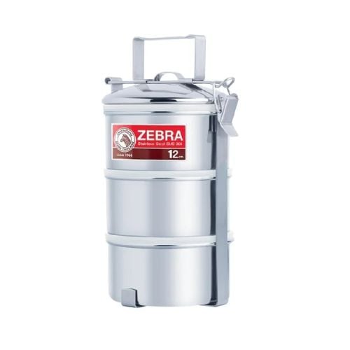 Zebra Stainless Steel Food Carrier 12X3, Air Tight II