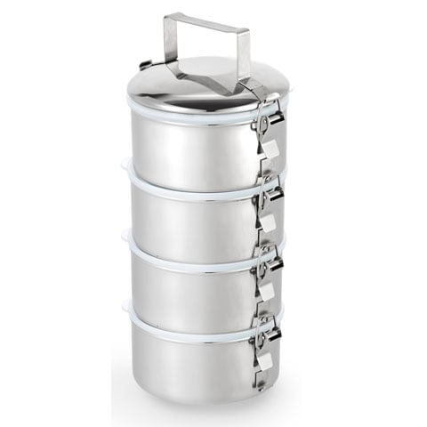 Zebra Stainless Steel Food Carrier 14X4, Smart Lock