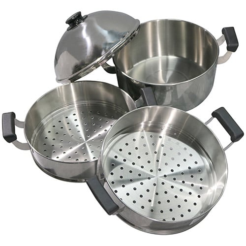 Zebra Stainless Steel Steaming Set (4Pcs)