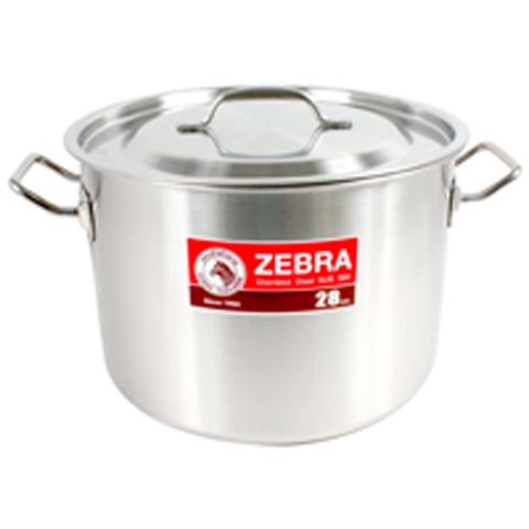 Zebra Stainless Steel Stock Pot 36cm