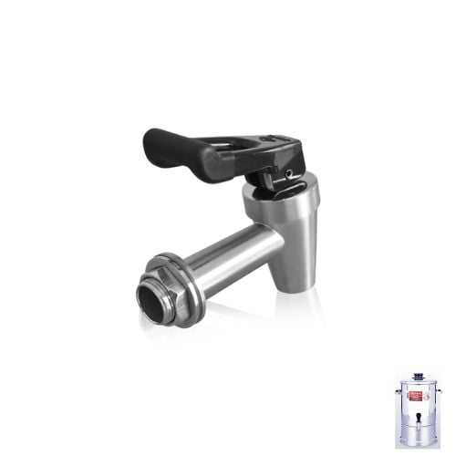 Zebra Accessory, Faucet For Cooler 22-28cm, Satin Finishing