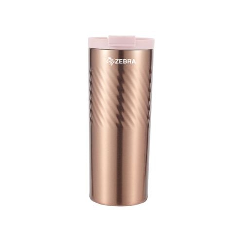 Zebra Vacuum Mug 500ml, Rose Gold, Twistor