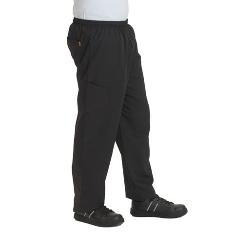 Le Chef Chef Pants, Black, 3XL