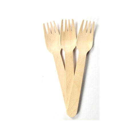 Bfooding Birch Fork , 100Pcs/Pkt