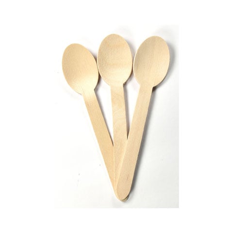 Bfooding Birch Spoon , 100Pcs/Pkt