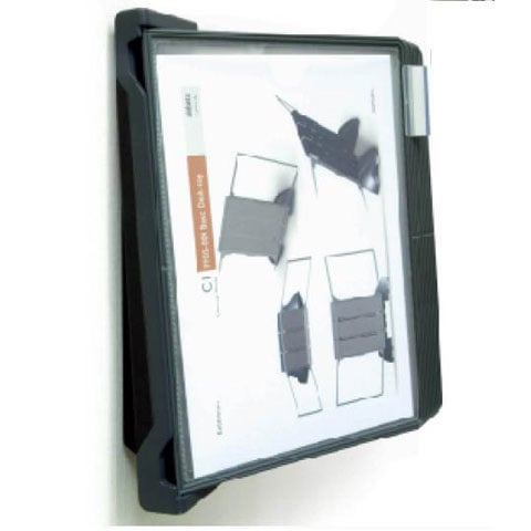 WALL-MOUNT RECIPE HOLDER for10 DISPLAY HOLDERS (20pg)