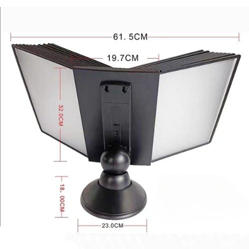 Recipe Holder W/Plc Stand, 10 Display Holders (20Pg)