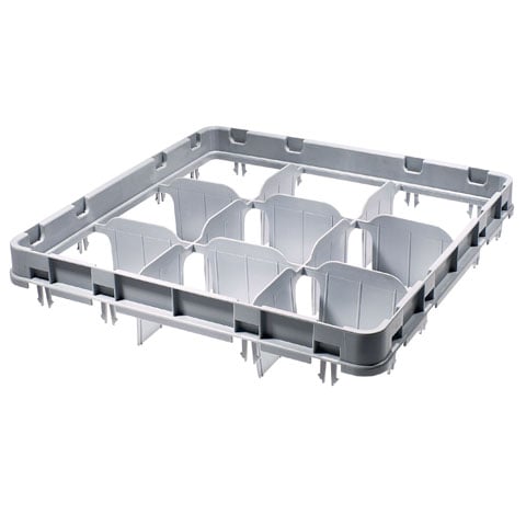 Goldplas 9-compt Glass Rack Full Drop Extender A Gray