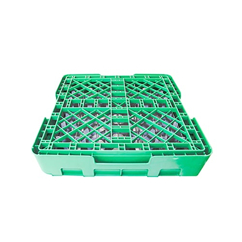 Goldplas Glass Rack F/Size Base Rack Green