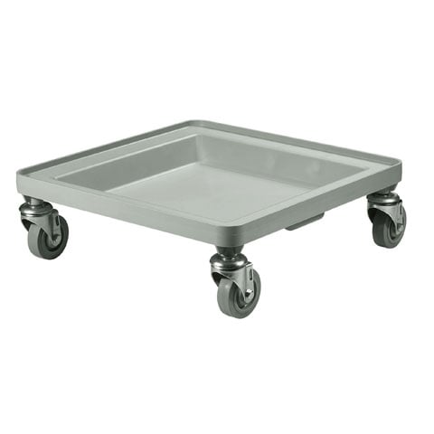 Goldplas Glass Rack Dolly L54.5xW54.5xH20.5cm, Gray