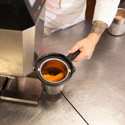 Hotmixpro Easygiaz Professional Food Processor For Ice Cream & Frozen Food With 2 Bowls & 6 Speeds D40xW21.6xH54.4cm, 2x1.3L, 1800W, 1000/1500/2000RPM