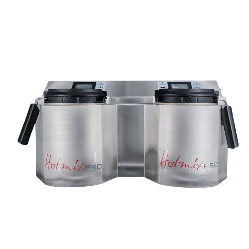 [PRE ORDER] Hotmixpro Stainless Steel Multifunction Twin Hot And Cold Thermal Mixer W49xD37xH29.6cm, 2x2L, 24° To 190°C And -24° To 30°C, 220V/50-60Hz/4600W, 12500Rpm And 8000RPM