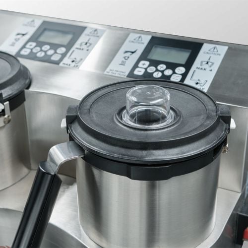 [PRE ORDER] Hotmixpro Stainless Steel Multifunction Twin Hot Thermal Mixer With 26 Speeds W49xD37xH29.6cm, 2x2L, 24° To 190°C, 220V/50-60Hz/2X2850W, 12500RPM