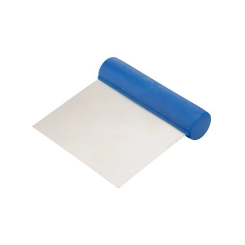 Matfer Stainless Steel Flexible Straight Edge Dough Scraper With Exoglass® Handle, L11xW11.5cm