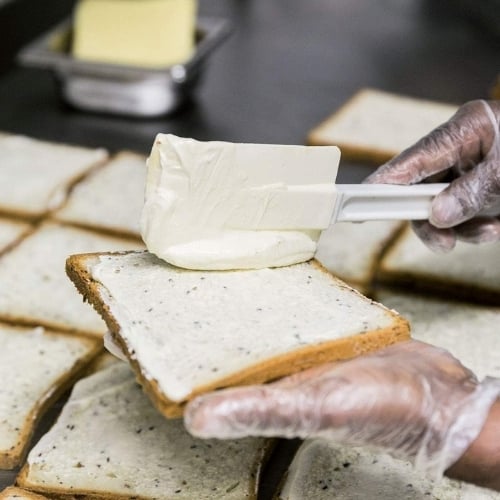 Matfer Exoglass® Flat Spatula L35xW7cm, White, Elvea