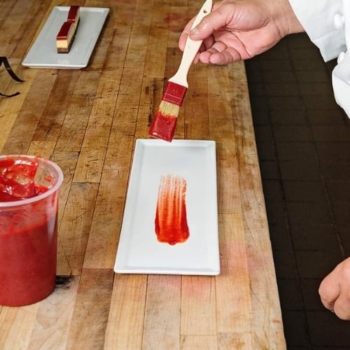 Matfer Natural Boar Bristle Brush With Exoglass® Handle L24xW2.5cm