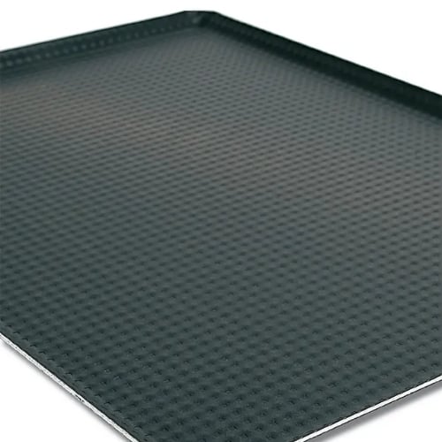 Matfer Aluminium Rectangle Non-Stick Baking Tray L53xW32.5cm, Black, Exal Premium