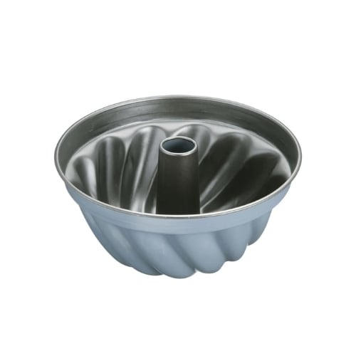Matfer Stainless Steel Non-Stick Kouglof Cake Tin Ø24xH11cm, Exopan