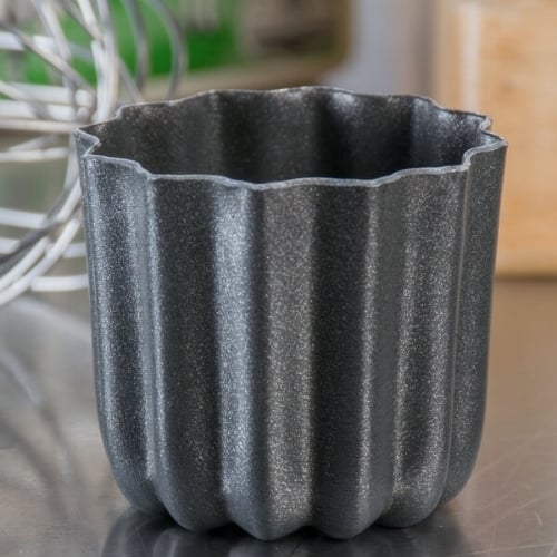 Matfer Aluminium Non-Stick Canele Mould Ø5.5xH4.6cm, 6Pcs/Pack