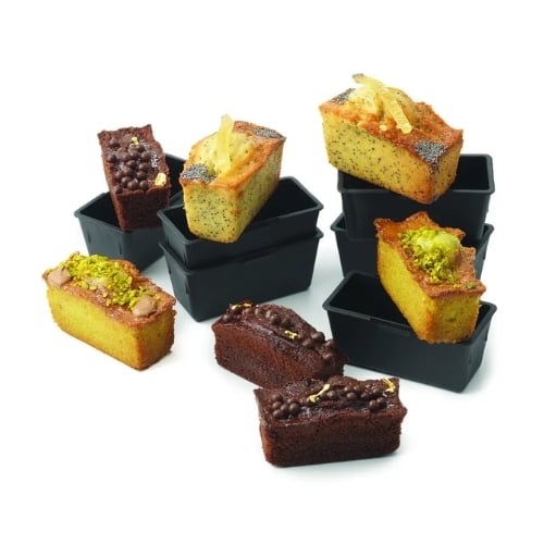 Matfer Exoglass® Rectangle Cake Tin L9xW4xH4cm