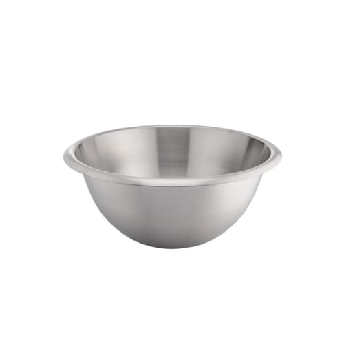 Matfer Stainless Steel Hemispherical Whipping Bowl Ø35xH17.5cm, 10L
