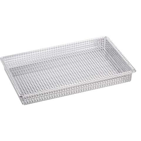 Stainless Steel GN 1/1 Fry Basket  L53xW32.5xH3.7cm