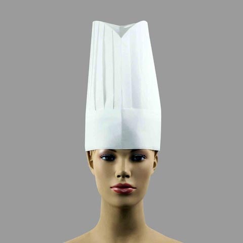 Pal Pico Non Woven Chef's Hat 30cm, Viscose, 10-Pc/Pkt, 5-Pkt/Ctn