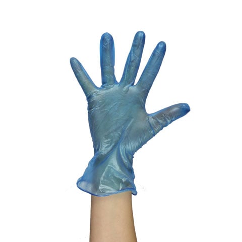 Pal Powderfree Vinyl Glove - Small, Blue, 100Pcs/Box, 10Box/Ctn